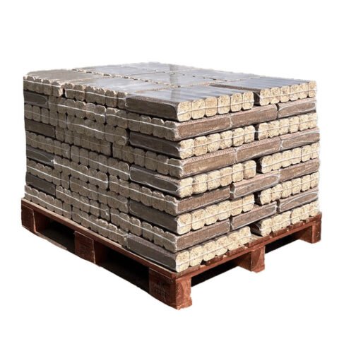 Briquetas de leña para quemar