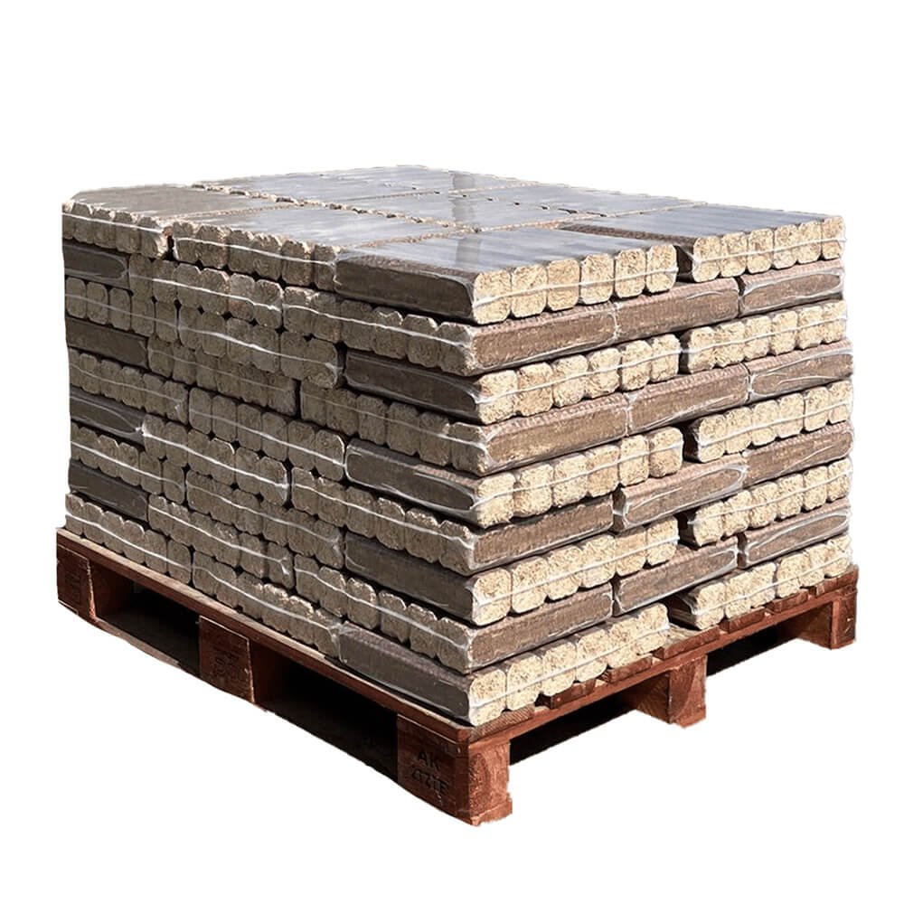 Briquetas de leña para quemar