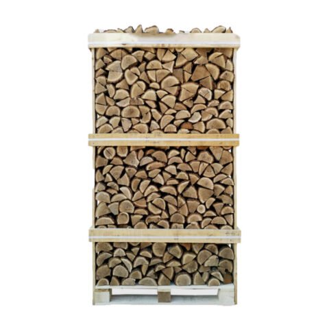 Troncos de roble secados en horno – Caja