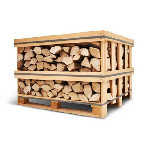 Caja de leña de carpino común