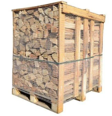 Leña de maderas duras – Troncos de 33 cm en palé de 2,5 estéreos (1,75 m³)