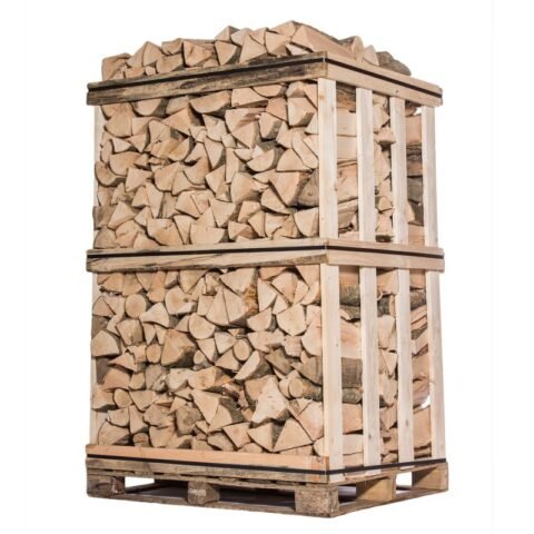 Leña premium para calefacción de 50 cm en palé de 2 m³
