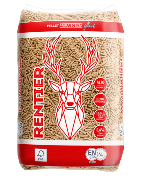 Pellets Rentier – Palé de 70 sacos de 15 kg