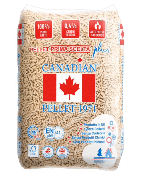 Pellets Canadian 1971 – Caja de 70 sacos de 15 kg