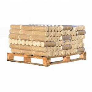 Briquetas de madera – medio palet