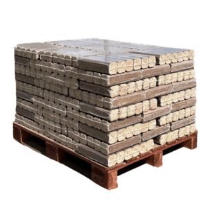 Briquetas de leña para quemar