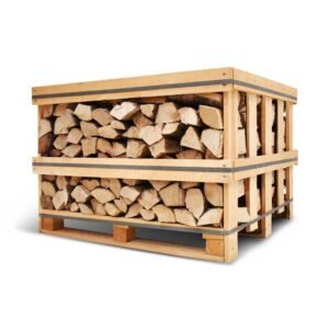 Caja de leña de carpino común