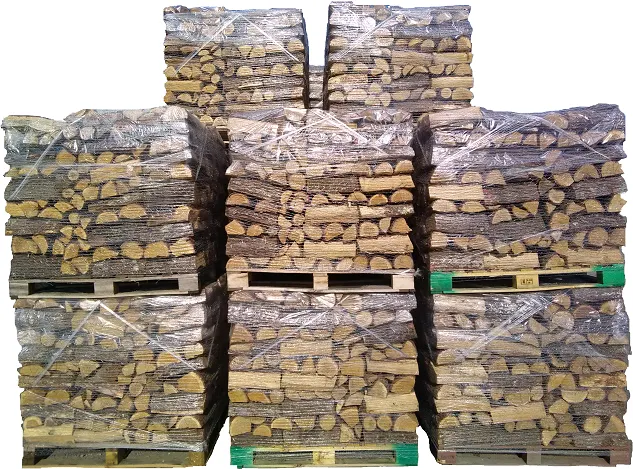 Leña de maderas duras – Troncos de 33 cm en palé de 2,5 estéreos (1,75 m³) - Imagen 2
